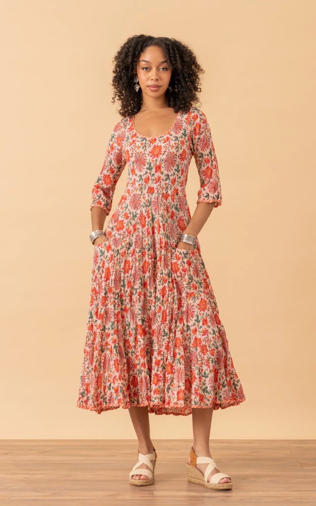 knee length dresses for ladies ASOS DESIGN Midi Dress With Batwing Sleeve And Wrap Waist In Scatter Sequin main image 1