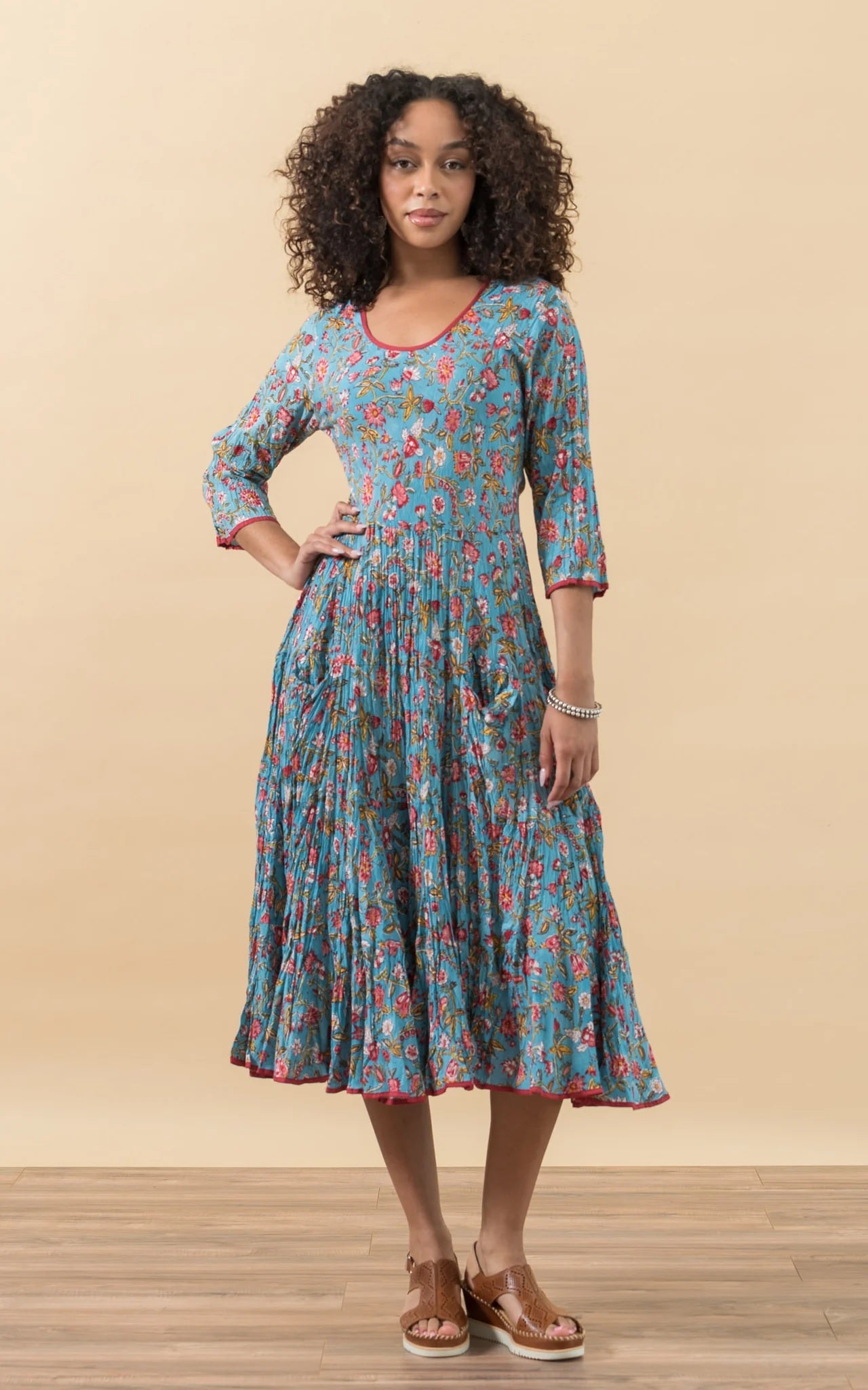 ワンピース Her lip to Secret Garden Midi Dress Secret Garden Midi Dress Her lip to Secret Garden Midi Dress Mサイズ