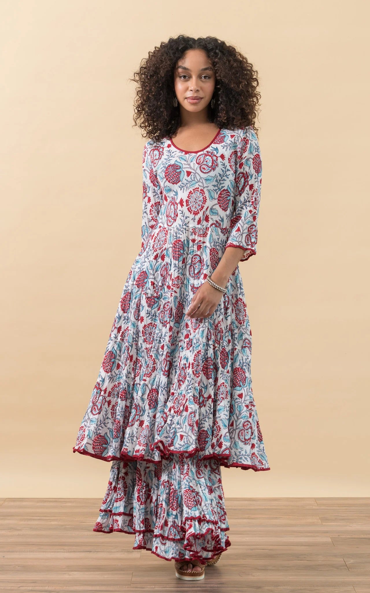 Santa Fe Dress - Riya | Lillo Bella-Women's Clothing, Shoes, Artisan  Jewelry & More