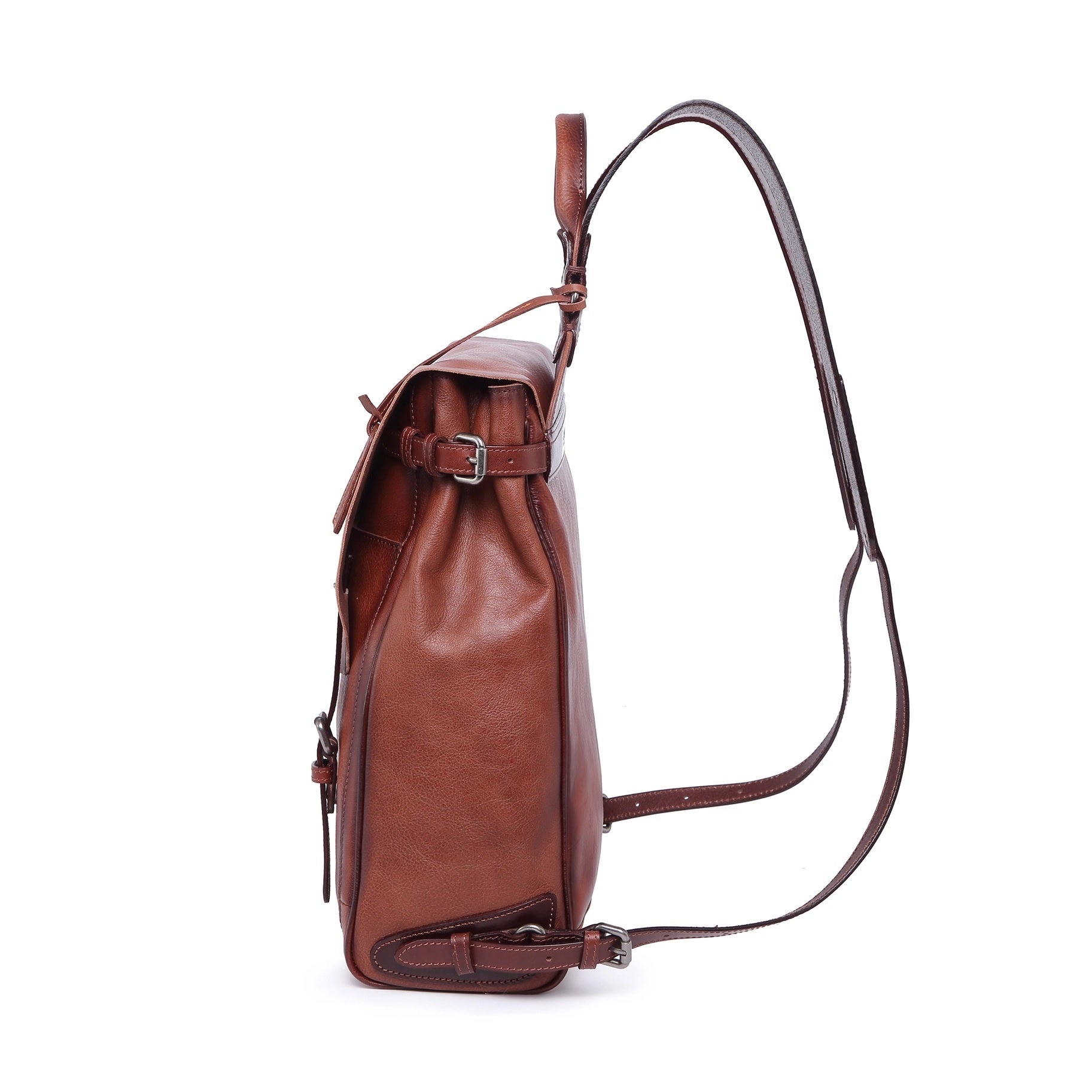 Old trend lawnwood leather backpack 2025