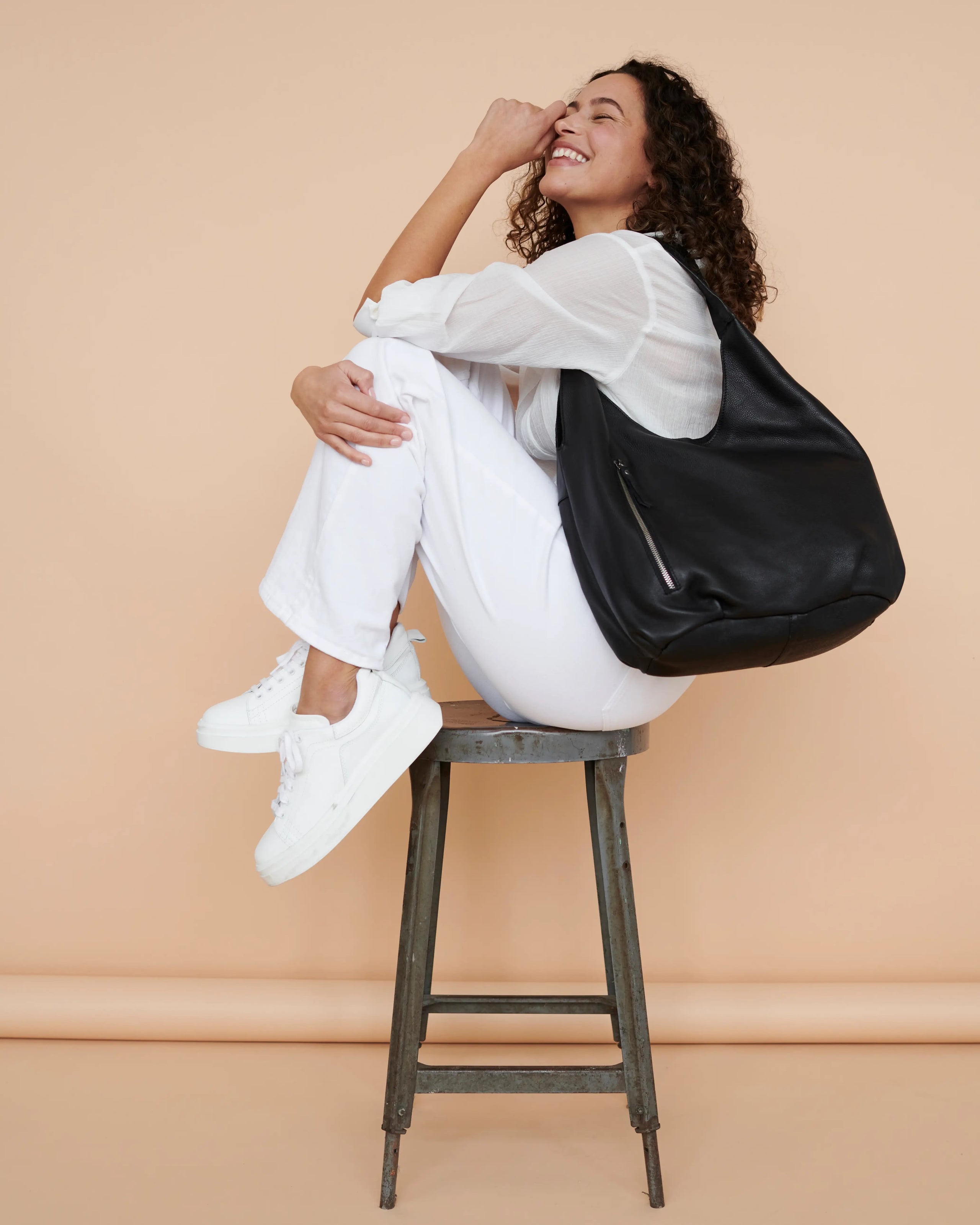 Latico Leather Camila Shoulder Bag Black Lillo Bella Women s Clothing Shoes Artisan Jewelry More