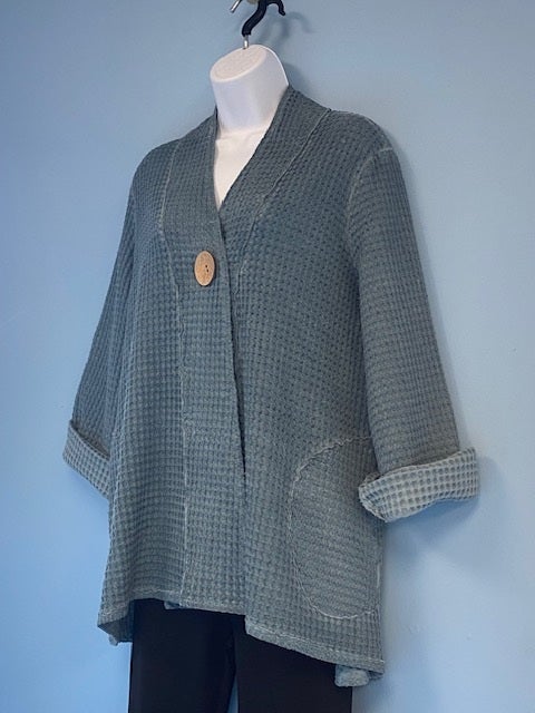 Focus fashion waffle jacket store