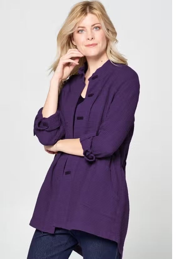 Focus fashion waffle jacket store