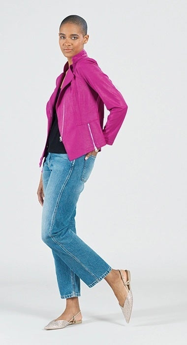 Clara sunwoo liquid leather jacket online